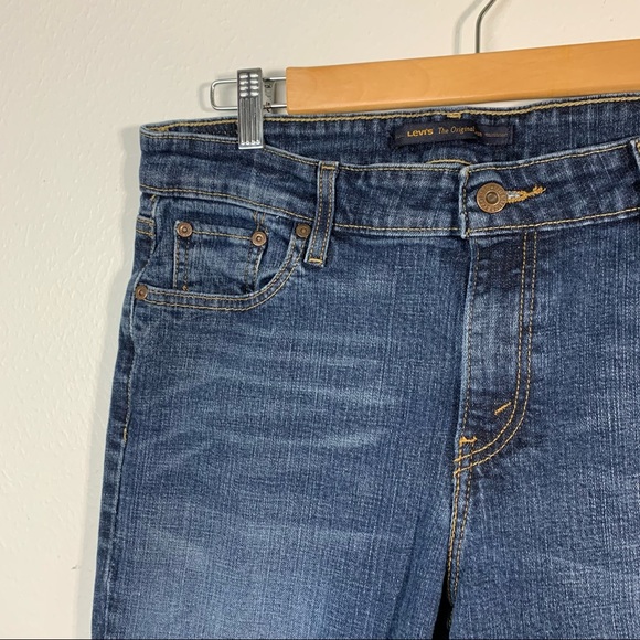 Levi’s Mid Rise Skinny denim jeans Sz 14 M - Picture 4 of 15